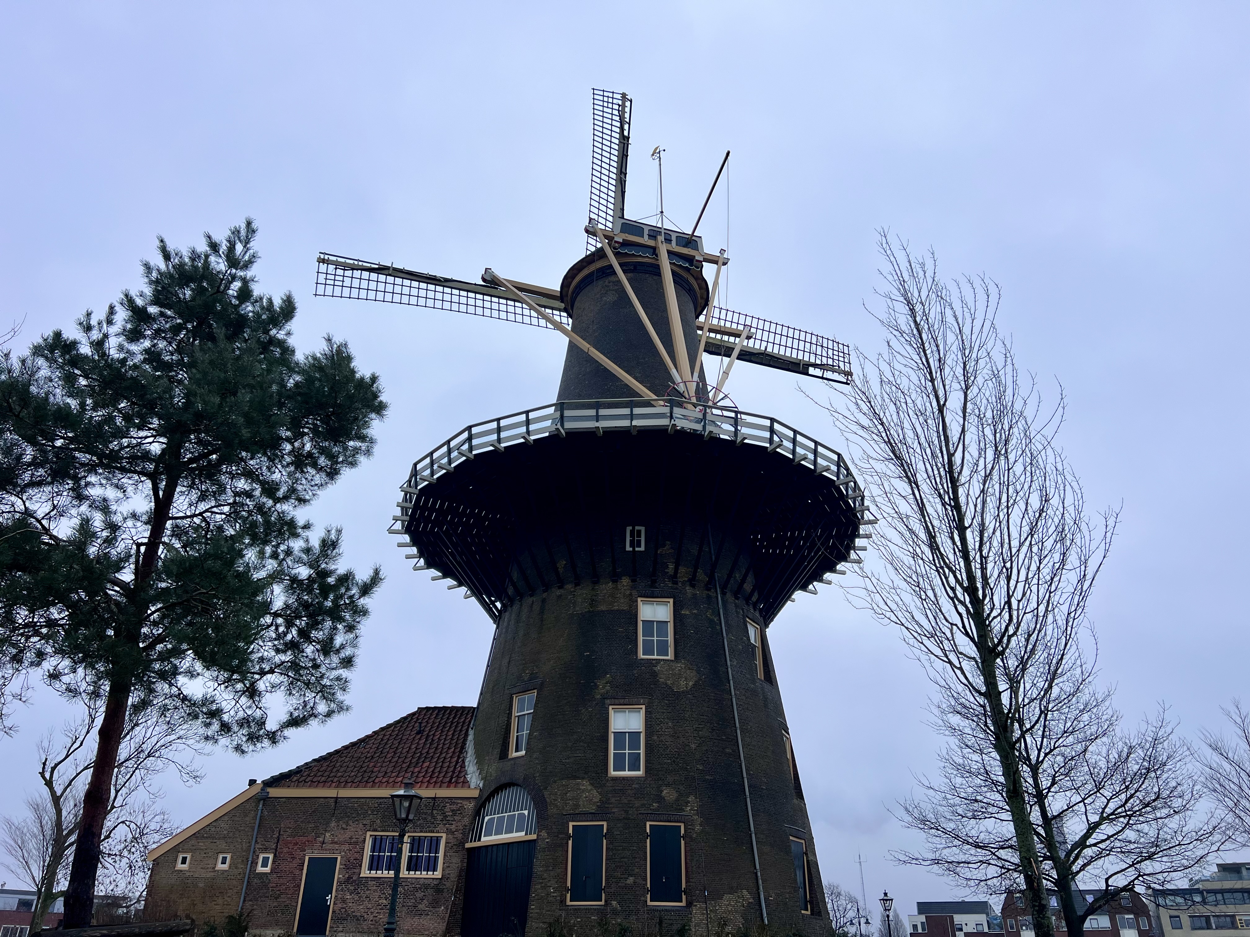 The Molen De Valk museum in Leiden, NL